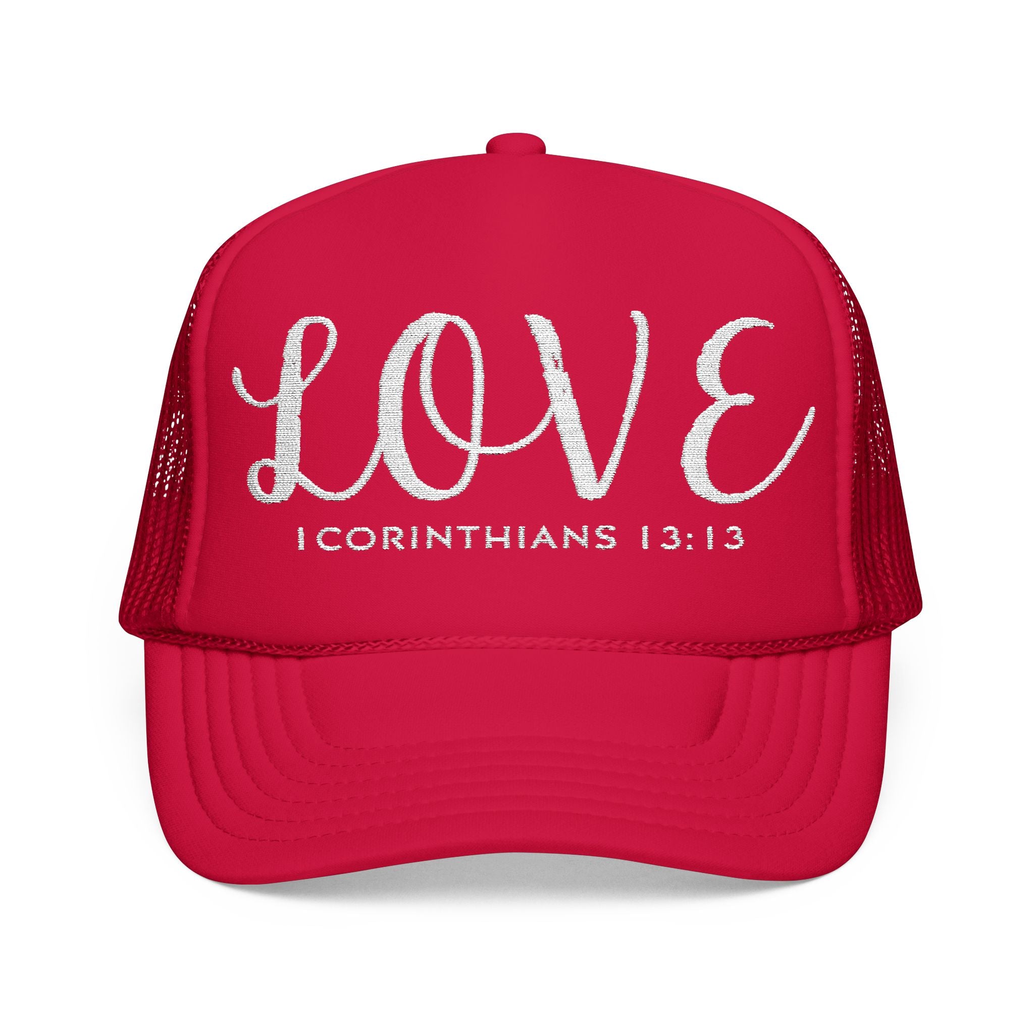 Trendy Foam Trucker Hat - LOVE