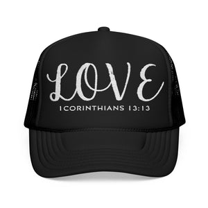 Trendy Foam Trucker Hat - LOVE