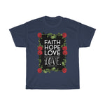Load image into Gallery viewer, LOVE- Unisex Heavy Cotton Tee
