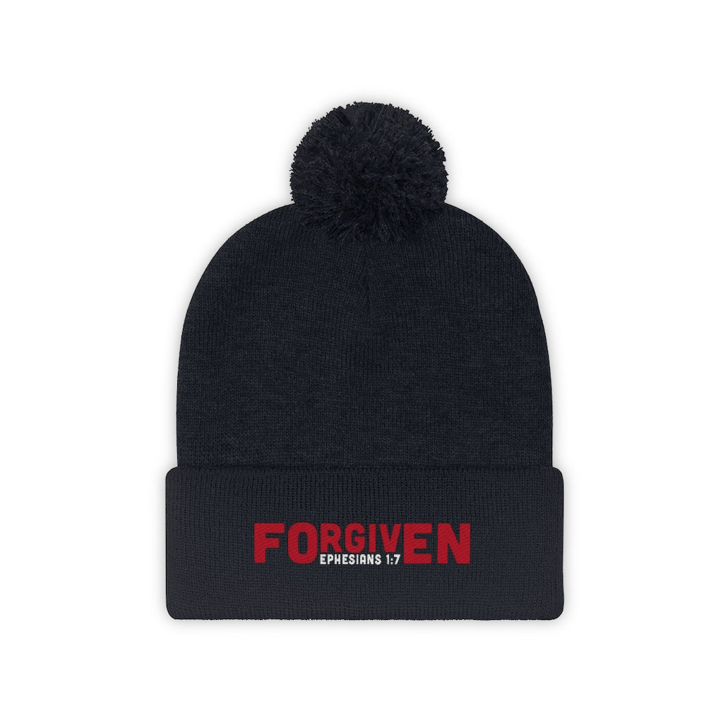 FORGIVEN- Pom Pom Beanie