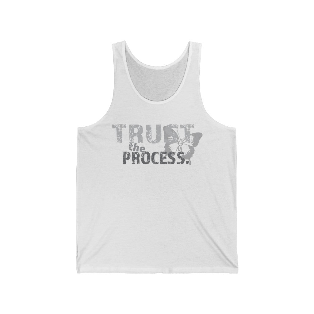 TRUST THE PROCESS- Unisex Jersey Tank