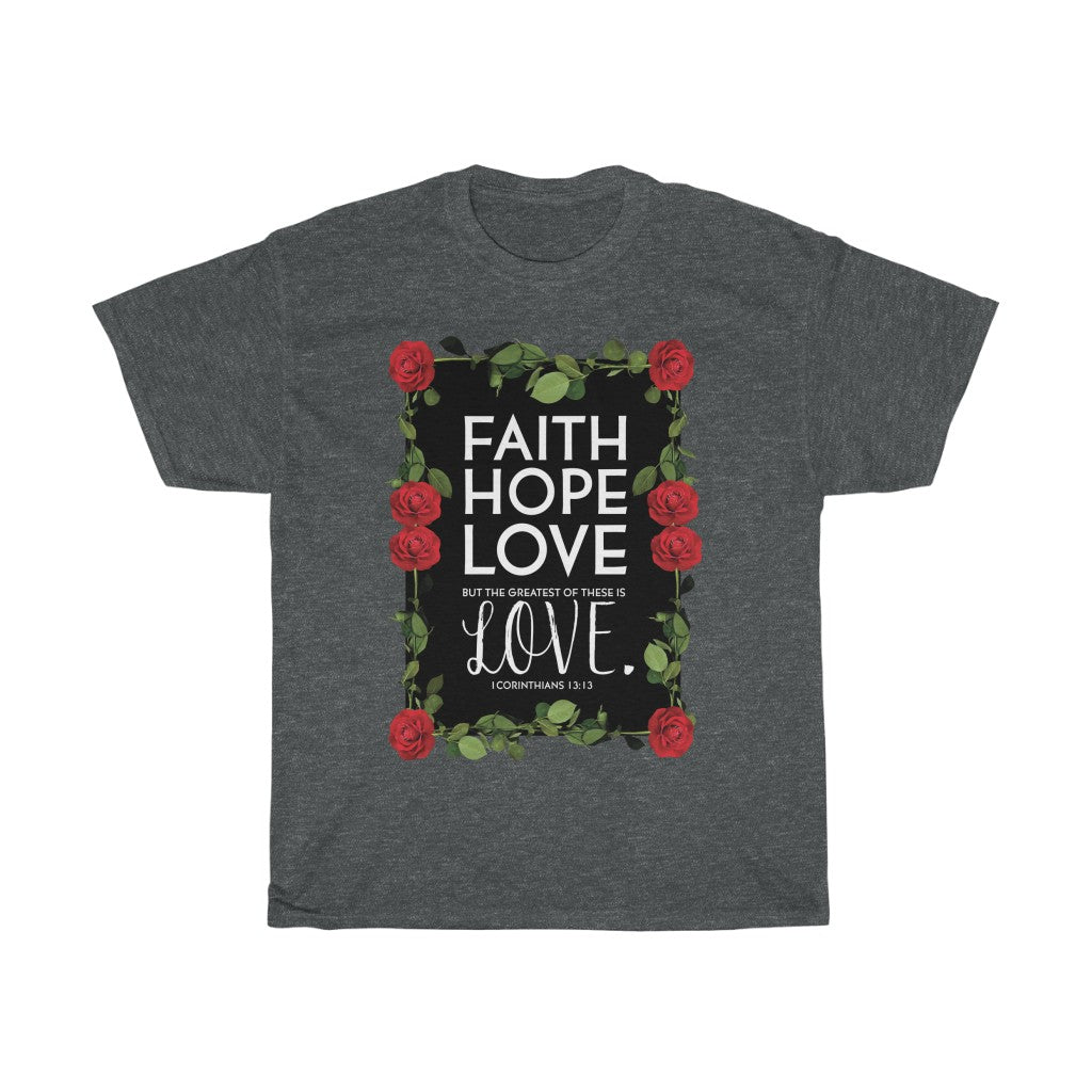 LOVE- Unisex Heavy Cotton Tee