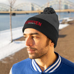 Load image into Gallery viewer, FORGIVEN- Pom Pom Beanie
