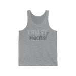 Load image into Gallery viewer, TRUST THE PROCESS- Unisex Jersey Tank
