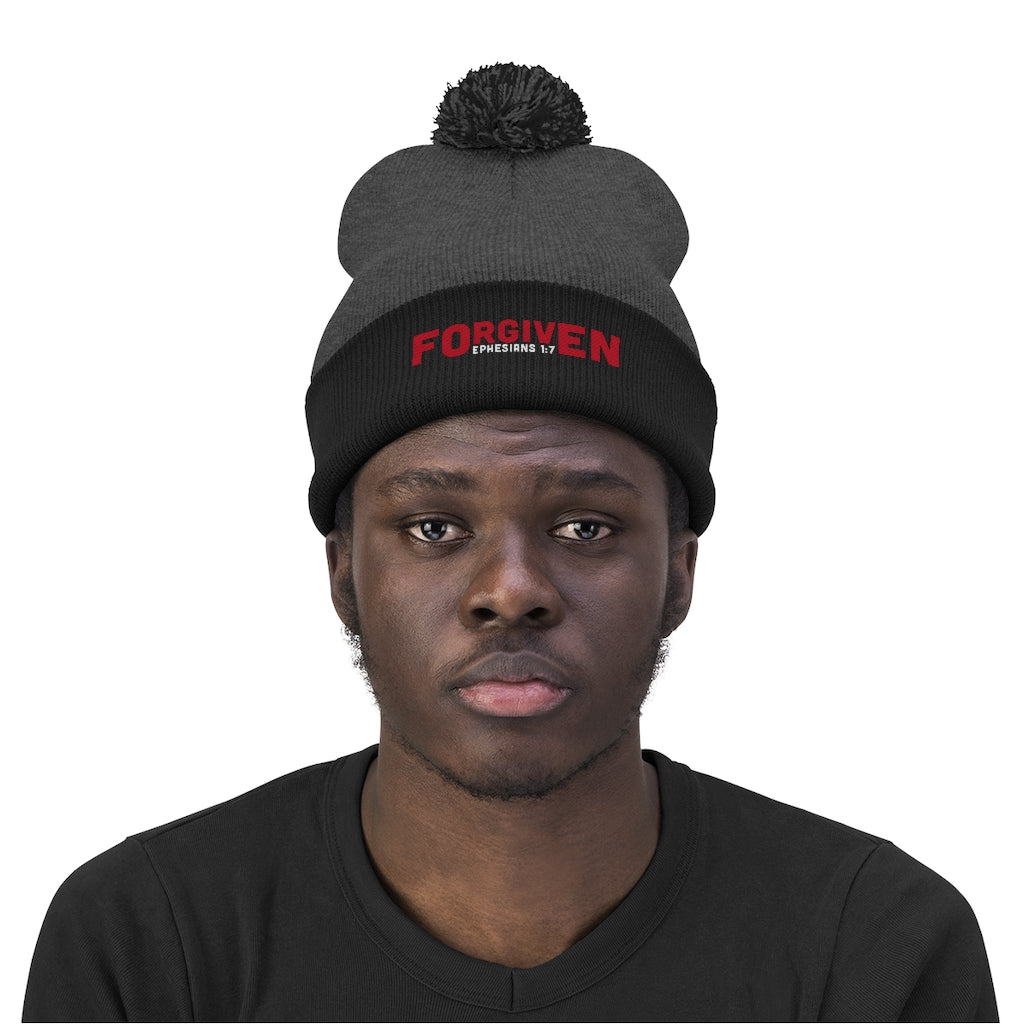 FORGIVEN- Pom Pom Beanie