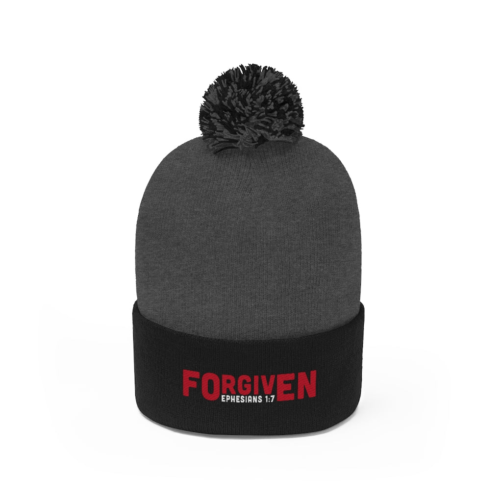 FORGIVEN- Pom Pom Beanie