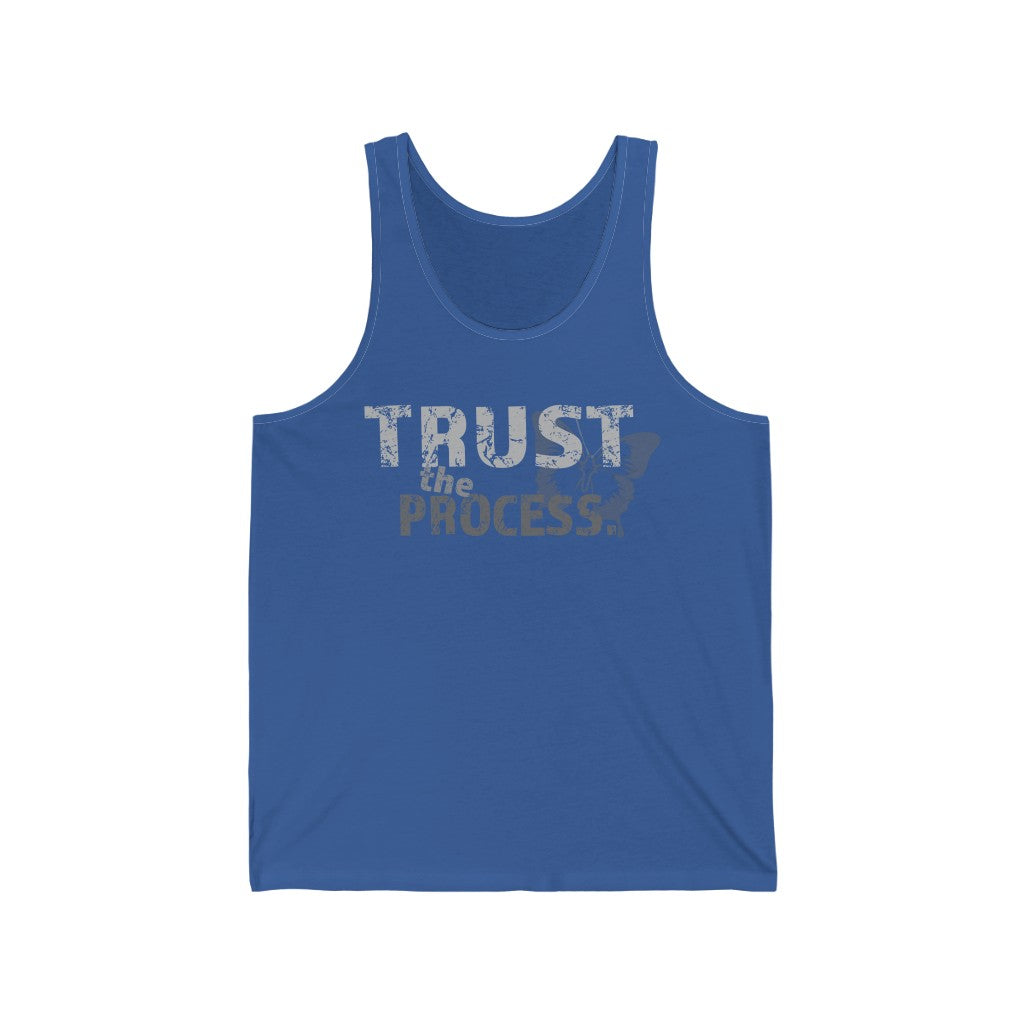 TRUST THE PROCESS- Unisex Jersey Tank