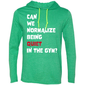 QUIETGYMTIME- LIGHT HOODIE