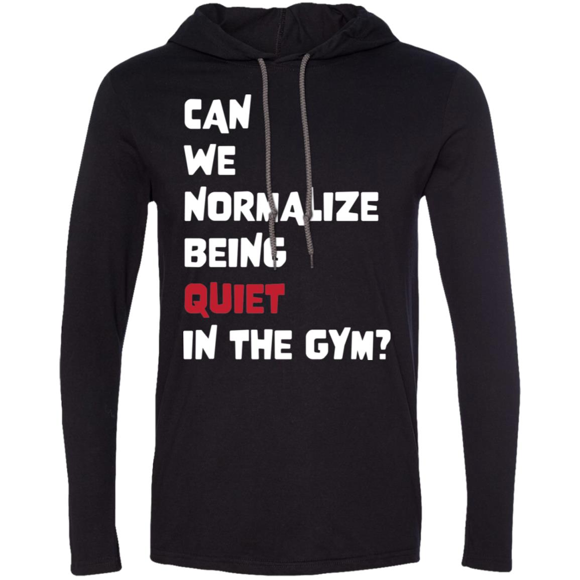 QUIETGYMTIME- LIGHT HOODIE