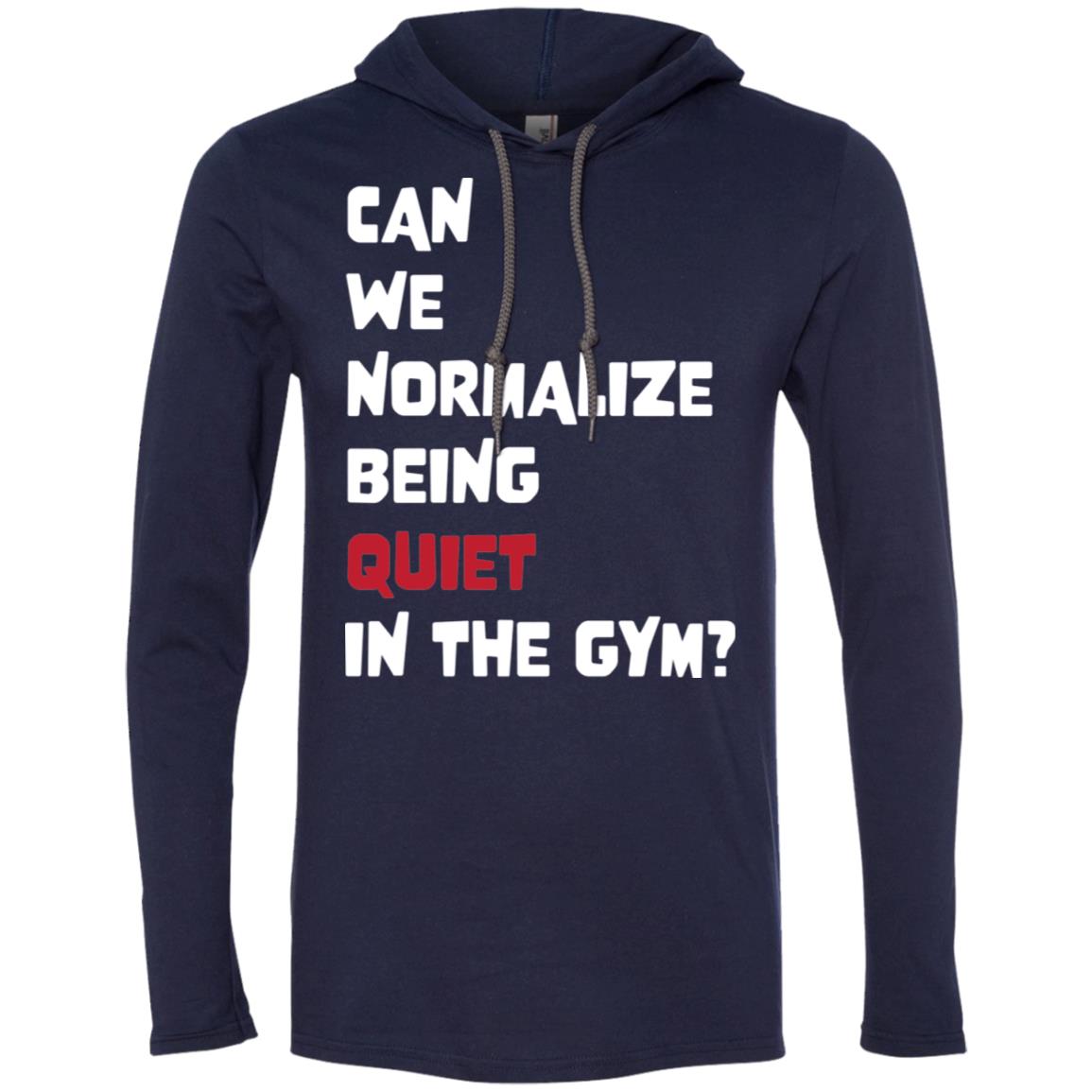 QUIETGYMTIME- LIGHT HOODIE