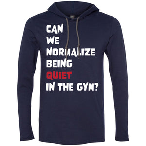 QUIETGYMTIME- LIGHT HOODIE