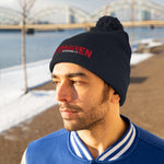 Load image into Gallery viewer, FORGIVEN- Pom Pom Beanie

