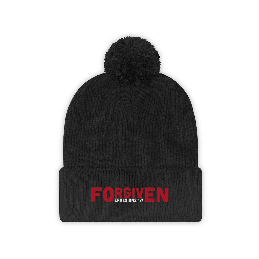 FORGIVEN- Pom Pom Beanie