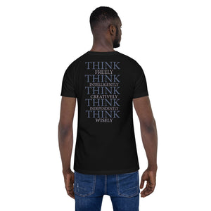 THINKFREE- Short-Sleeve Unisex T-Shirt