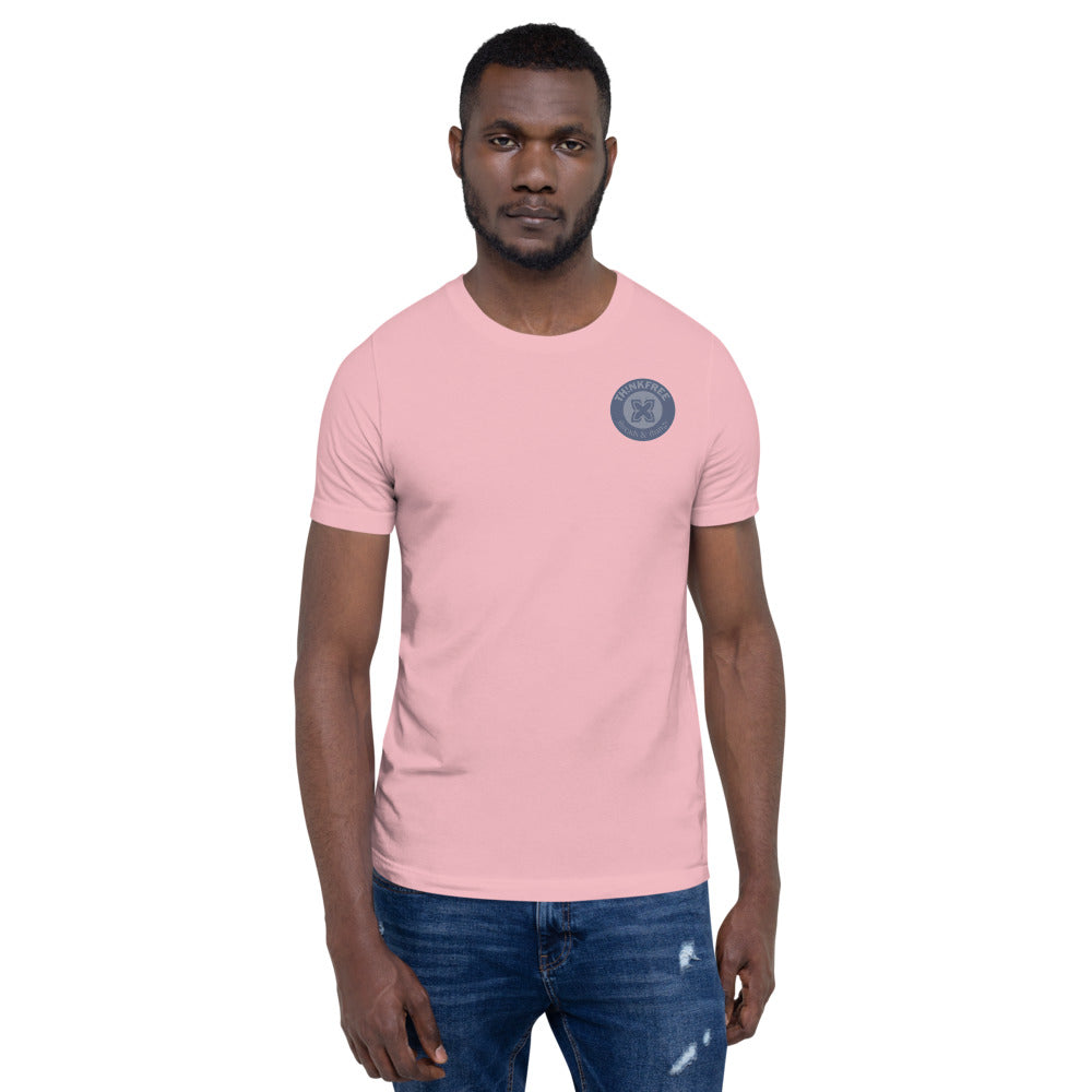 THINKFREE- Short-Sleeve Unisex T-Shirt